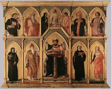 Andrea Mantegna Painting - San Luca Altarpiece Renaissance painter Andrea Mantegna